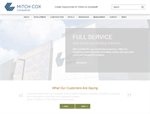 Tablet Screenshot of mitchcox.com